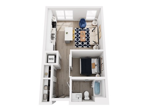 A small bathroom with a toilet, sink, and bathtub.